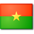Die Fahne von Burkina Faso