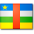 Die Fahne von Zentralafrikanische Republik