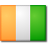 Die Fahne von Côte d’Ivoire