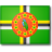 多米尼加岘的国旗