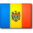Die Fahne von Republik Moldau