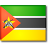 Die Fahne von Mosambik