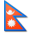 Die Fahne von Nepal