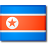 bandera de Corea del Norte