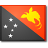 Die Fahne von Papua-Neuguinea