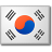 Die Fahne von Republik Korea