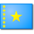 bandera de República Democrática del Congo