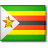 Die Fahne von Simbabwe